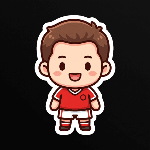 AI generated Austria Player World Cup sticker