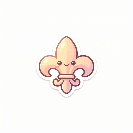 AI generated Bosnia and Herzegovina Fleur-de-lis World Cup sticker