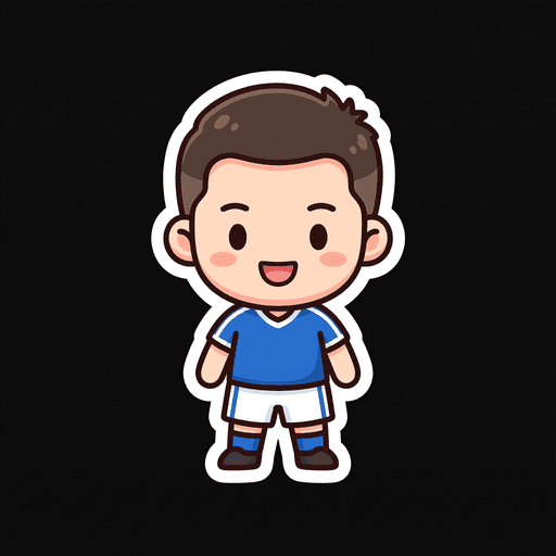 AI generated Curaçao Player World Cup sticker