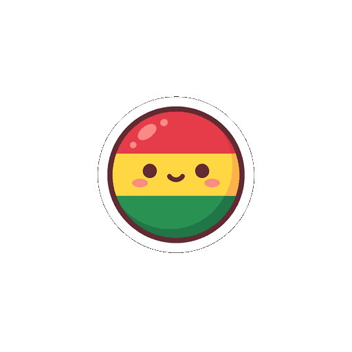 AI generated Ghana Flag World Cup 2026 sticker