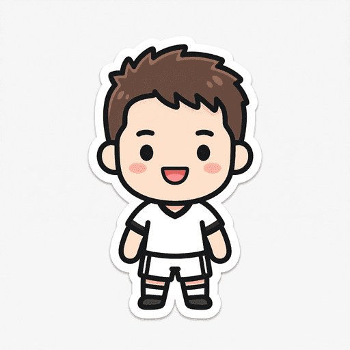 AI generated Iran Player World Cup sticker