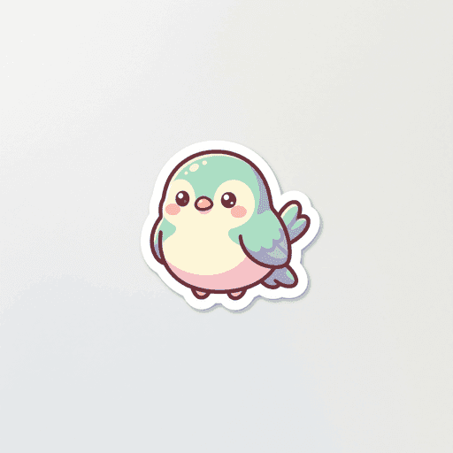 AI generated New Zealand Kiwi World Cup sticker