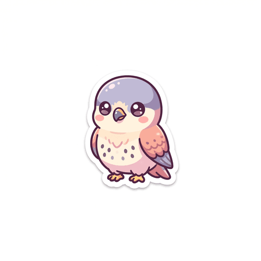 AI generated Qatar Falcon World Cup sticker