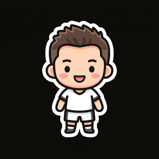 AI generated Saudi Arabia Player World Cup sticker