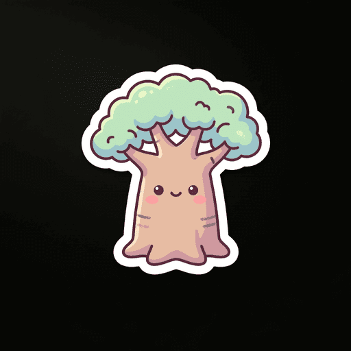 AI generated Senegal Baobab World Cup sticker