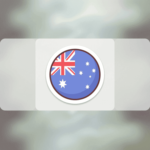 AI generated Australia Flag World Cup 2026 sticker