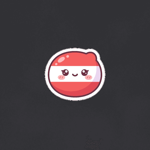 AI generated Austria Flag World Cup 2026 sticker