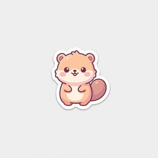 AI generated Canada Beaver World Cup 2026 sticker