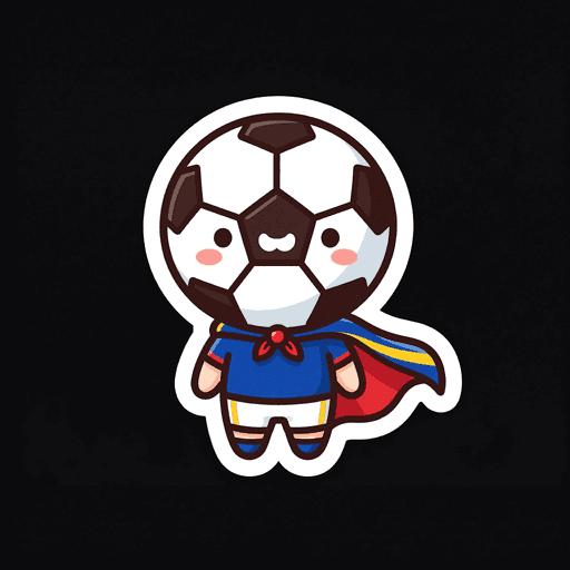 AI generated Curaçao Football World Cup 2026 sticker