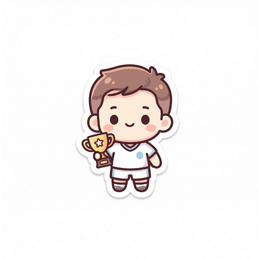 AI generated England Champion World Cup 2026 sticker