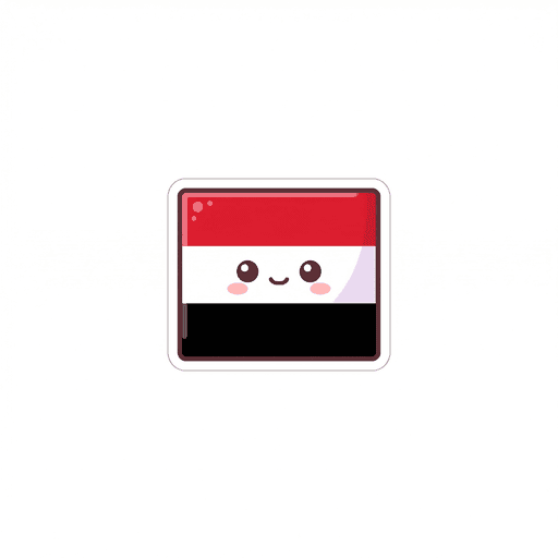 AI generated Iraq Flag World Cup 2026 sticker