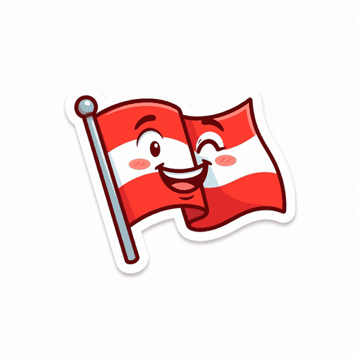 AI generated Japan Flag World Cup 2026 sticker