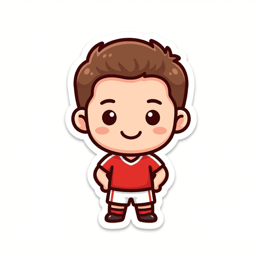 AI generated Morocco Player World Cup 2026 sticker