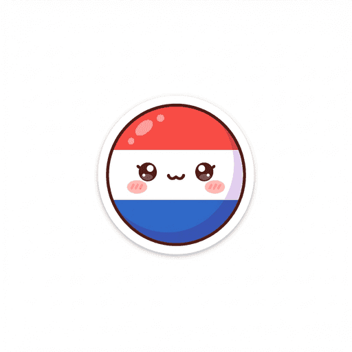 AI generated Paraguay Flag World Cup 2026 sticker