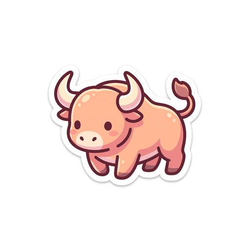 AI generated Spain Bull World Cup 2026 sticker