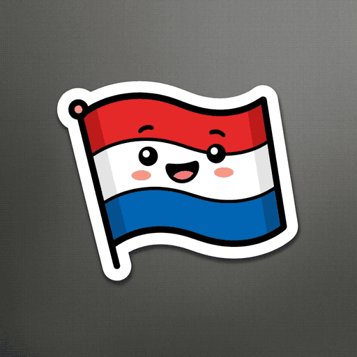 AI generated USA Flag World Cup 2026 sticker