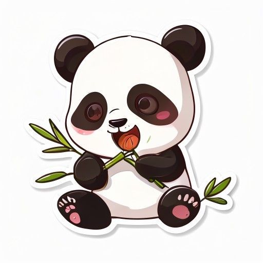 NEON a cute panda wearing a high-tech space suit in synthwave style